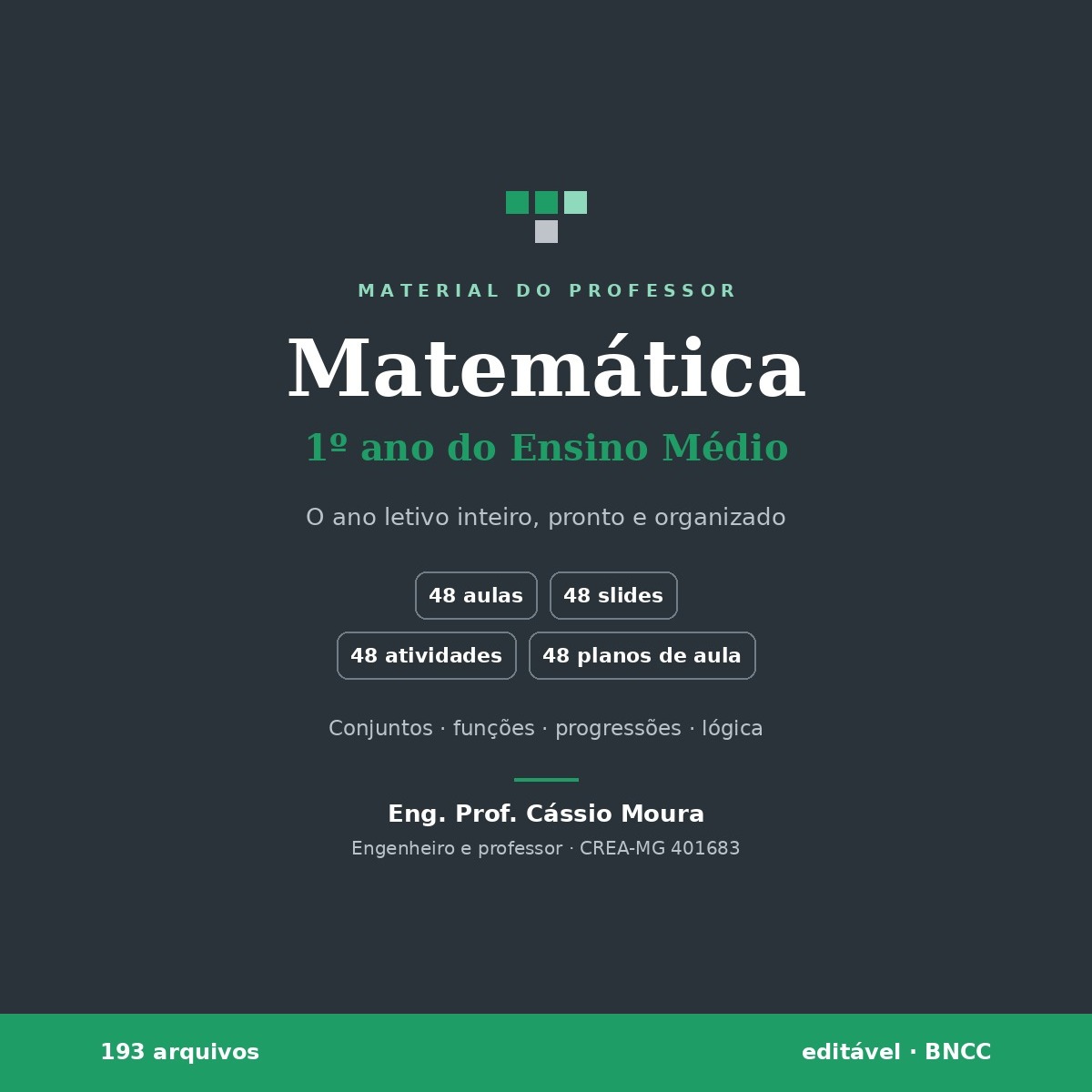 Matem&aacute;tica 1&ordm; ano