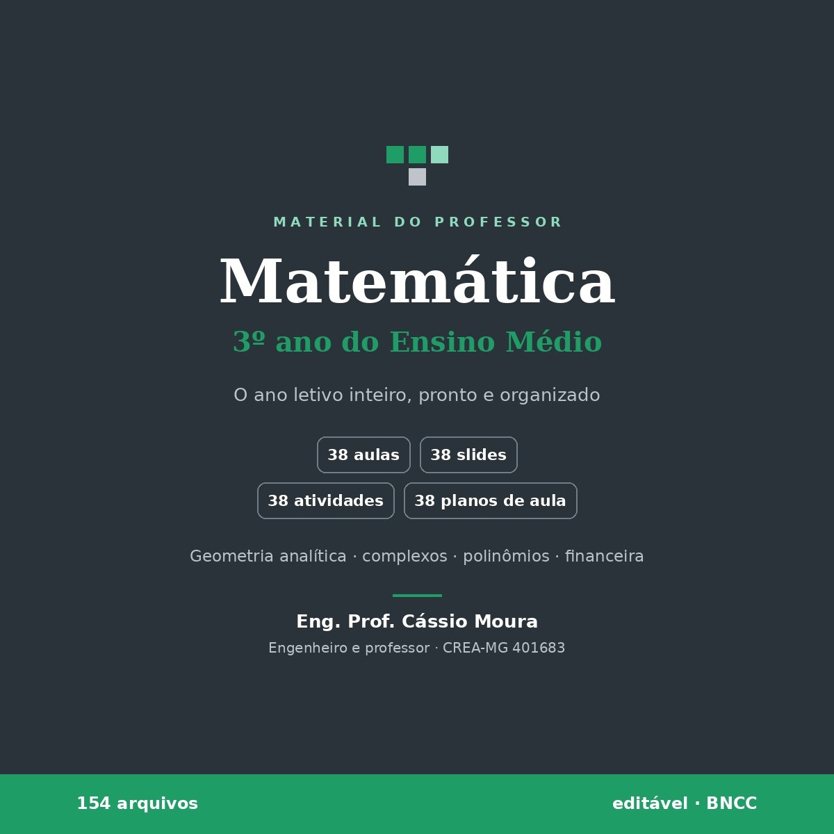 Matem&aacute;tica 3&ordm; ano