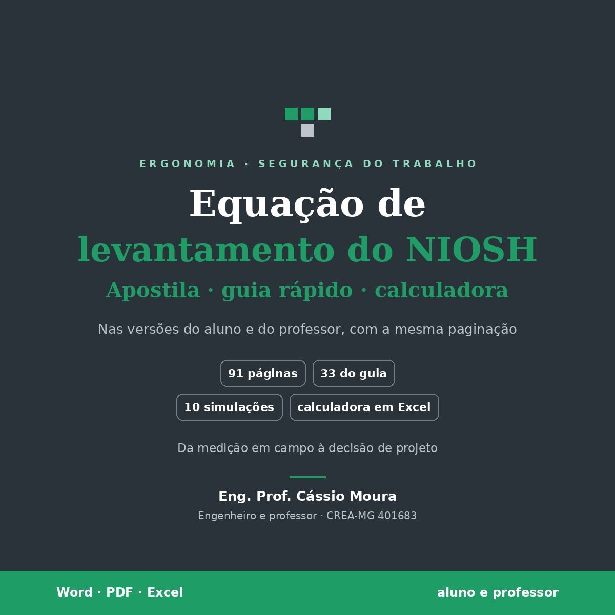 Equa&ccedil;&atilde;o do NIOSH